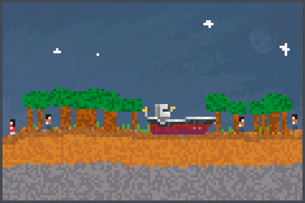 forest tanker Pixel Art