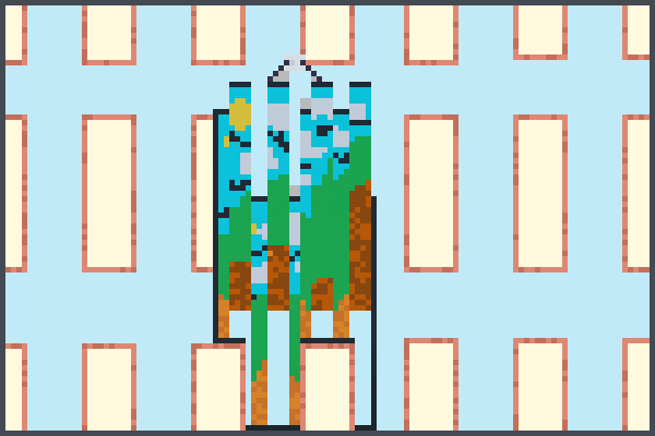 Broken Painting Pixel Art