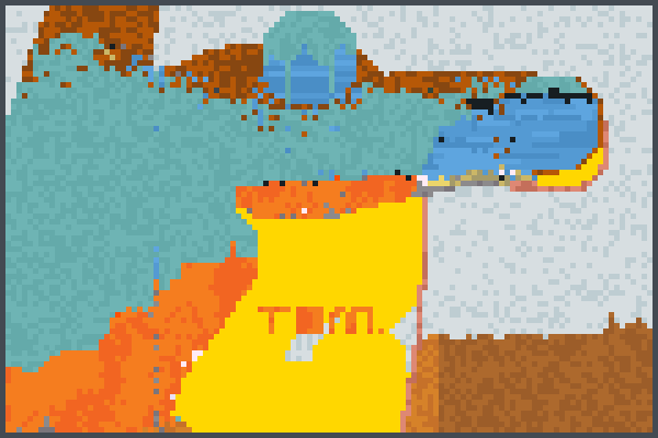 666665555555544 Pixel Art