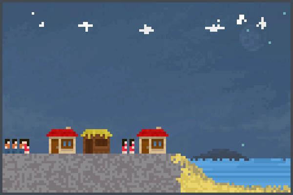 Pueblo 2 Pixel Art