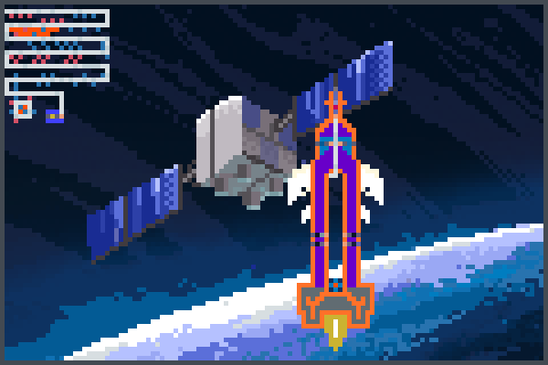 spacebrain XX Pixel Art