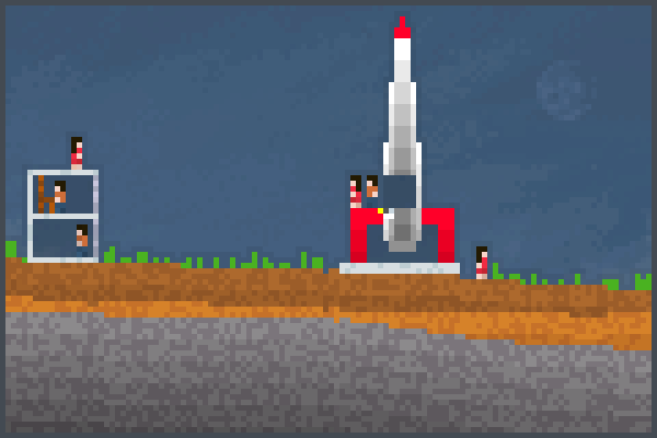 rocket my ver Pixel Art
