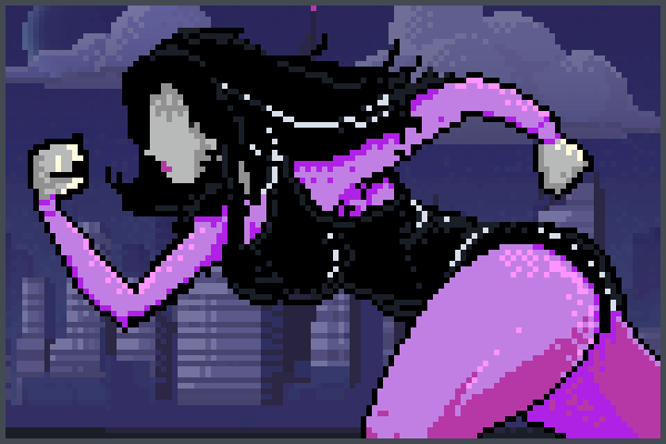 DupliKate Runny Pixel Art