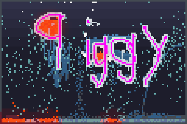piggy sign 3 Pixel Art