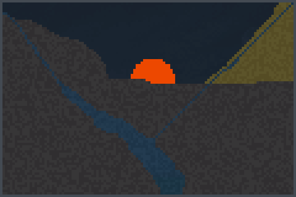 Preview river on a hill World