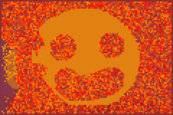 big explotion! Pixel Art