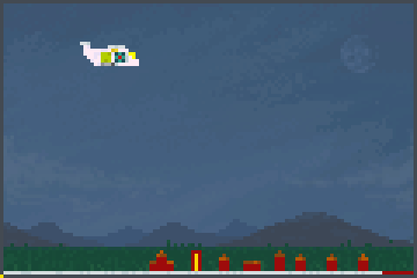  city bombing Pixel Art