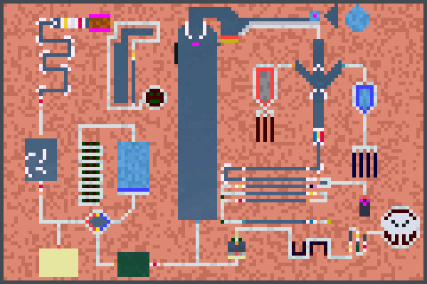 Lazer to lazer Pixel Art