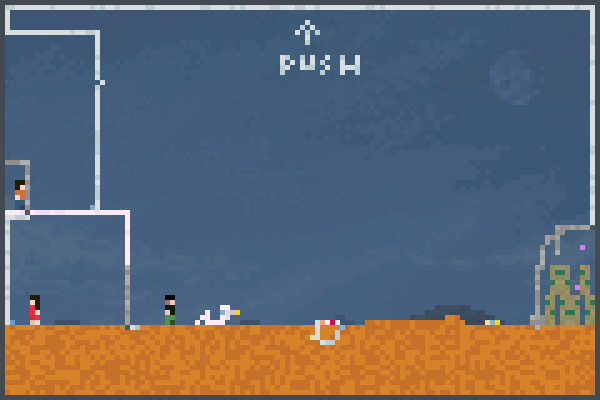 protect human!! Pixel Art