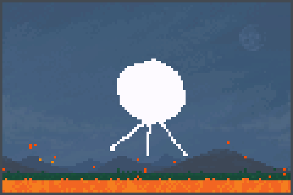 Sun with Apollo Pixel Art