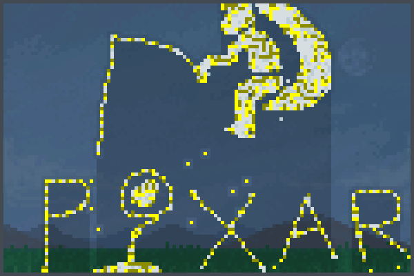 pixar disney Pixel Art