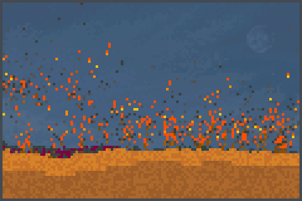 vuurbos Pixel Art