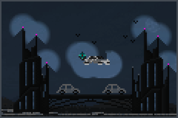 la ville modern Pixel Art