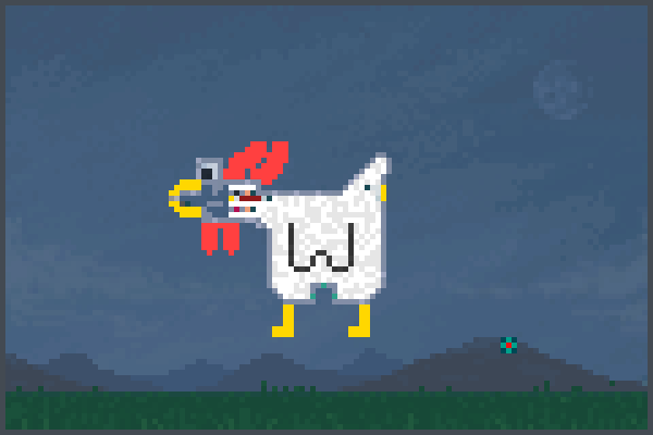 Robochicken Adv Pixel Art