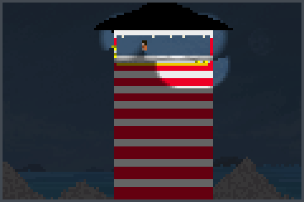 lighthouse10 Pixel Art
