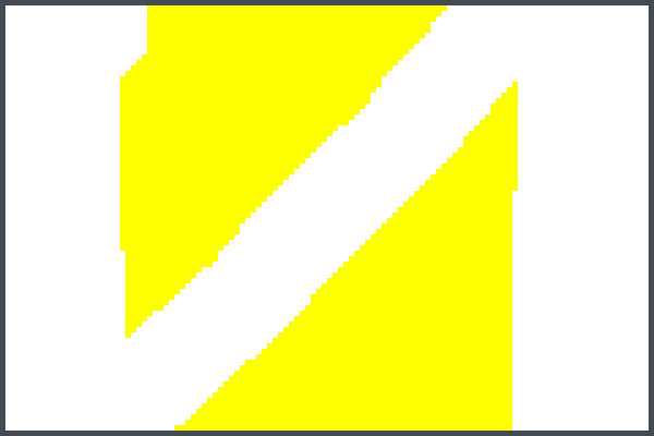 YellWhite Pixel Art