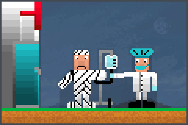 trip to the Dr. Pixel Art