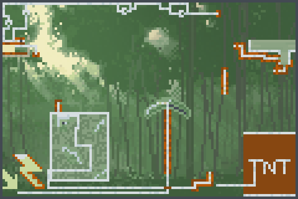 sistema explosi Pixel Art