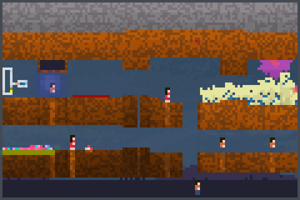 House of Traps. Pixel Art