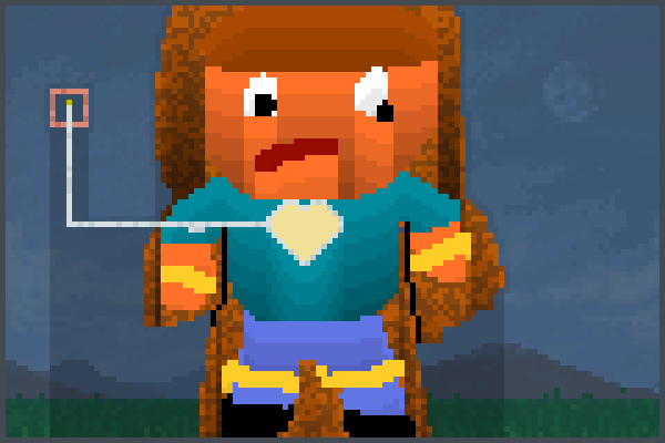 blow heart Pixel Art