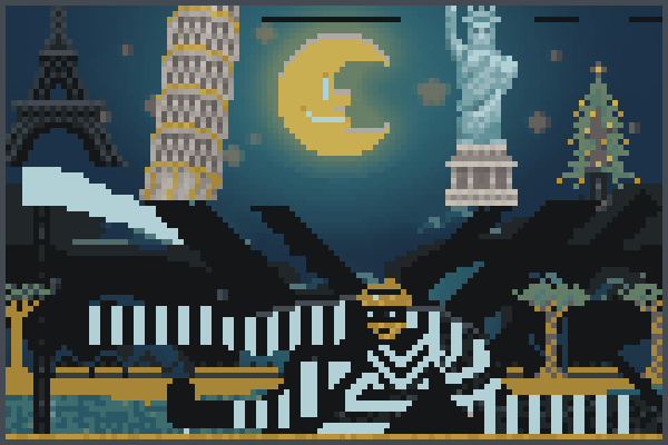 Nadia Bat Pixel Art