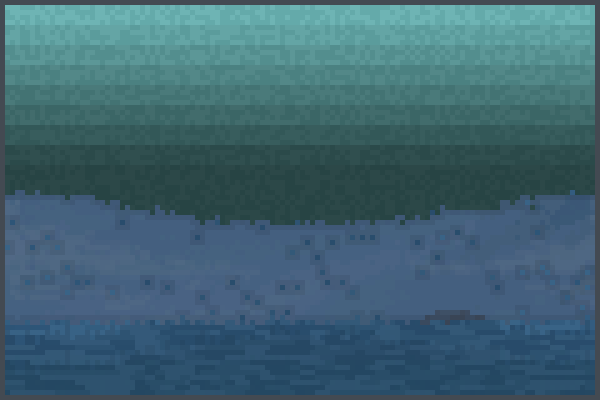 cloudy weather Pixel Art