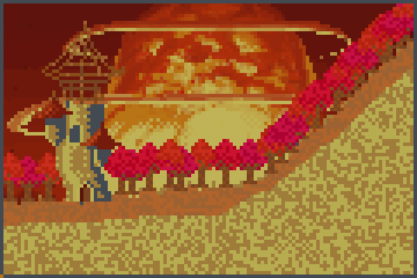Bombing of 1967 Pixel Art