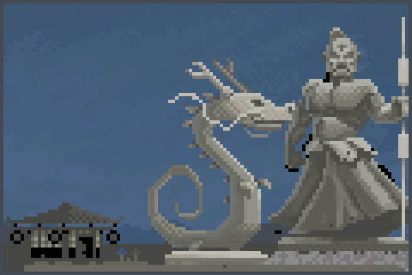 Chinese life Pixel Art