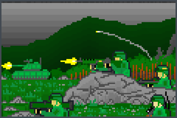 Overwatch Team Pixel Art