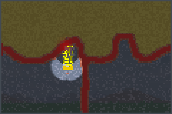 Melting sand Pixel Art