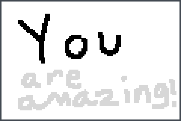 you, Pixel Art