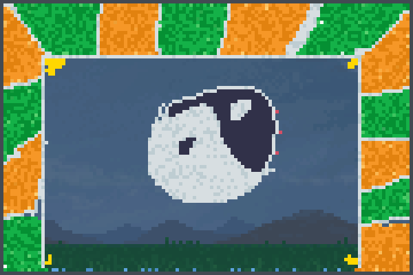 yin yaen. Pixel Art