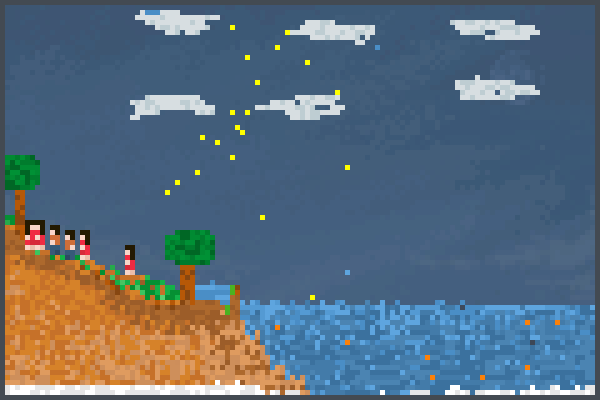  paz para sempr Pixel Art