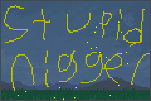 niggerpudding Pixel Art