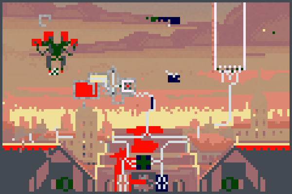 kraft spengung Pixel Art