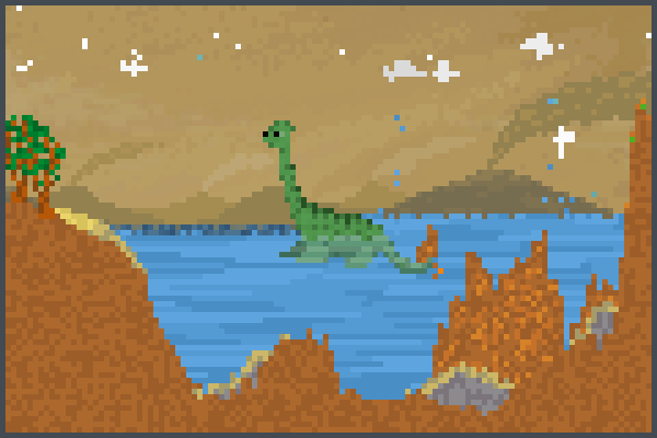 dinersors Pixel Art