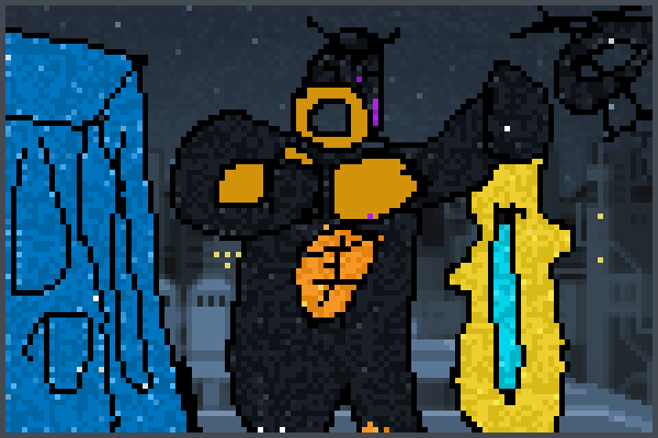 Don king kong Pixel Art