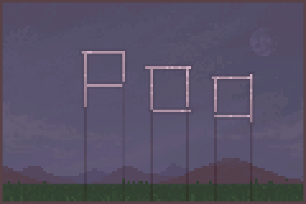 p o o f a c e Pixel Art