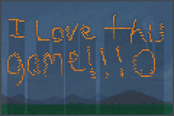 well its nice! Pixel Art