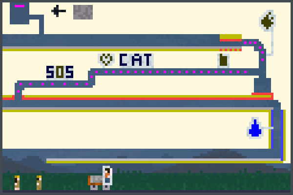 the fabic stone Pixel Art
