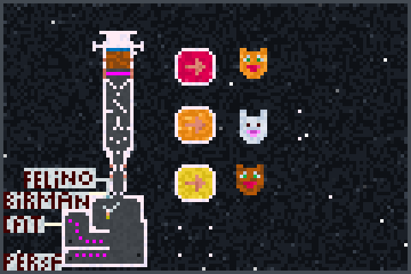 gato rasa adivi Pixel Art