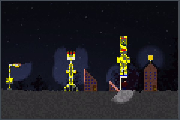 English only  Pixel Art
