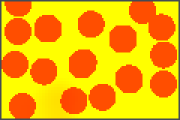 fire dots Pixel Art