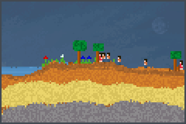 The Earth No.23 Pixel Art