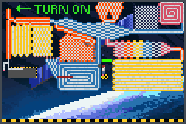 Lag sim V2 Pixel Art