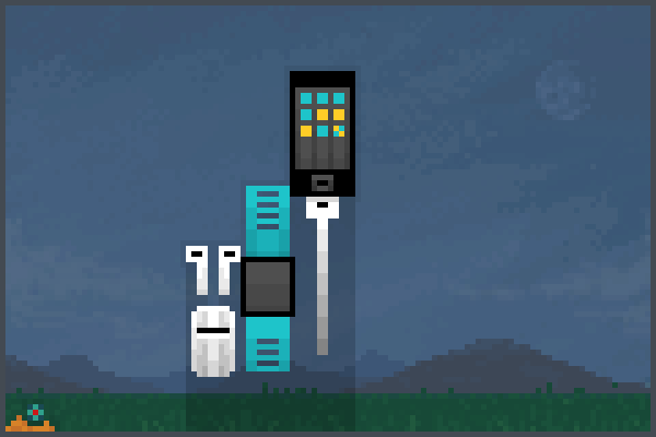 Apple produkte  Pixel Art