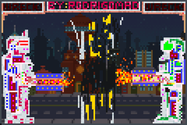 foi sem querer Pixel Art