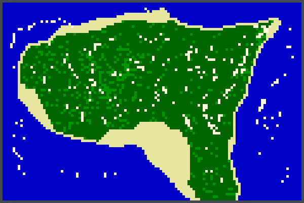 America Do Sul Pixel Art