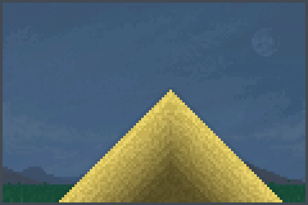 la piramide d m Pixel Art