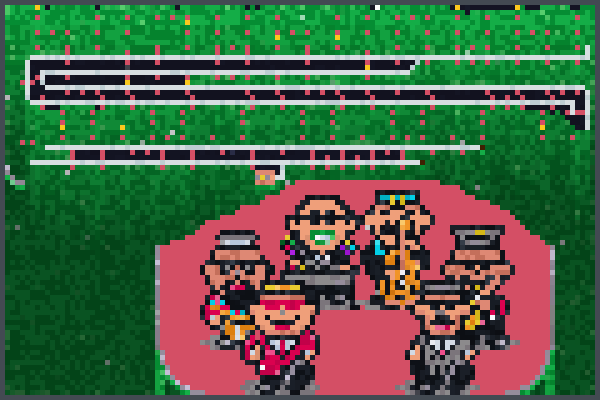 the messy five Pixel Art